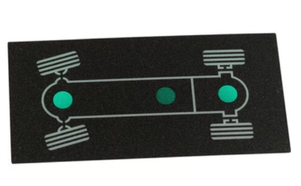 Transparenter Lichtleiter Prisma für VW T3 Syncro Differentialsperren-Anzeige